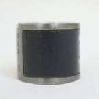 Chanel Ring Black Metal Leather — view 4