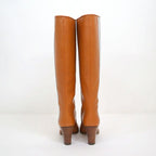 Gucci Adidas Long Boots Knee High 36.5 Brown — view 3