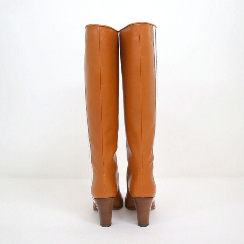 Gucci Adidas Long Boots Knee High 36.5 Brown — view 3