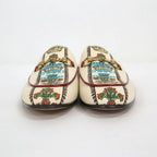Gucci Anniversary Horsebit Accent Jaguar Drofa 8 Ivory Print — view 4