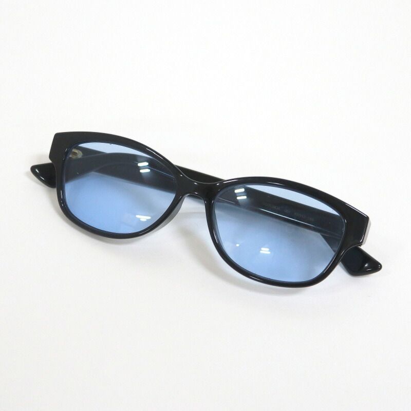 Gucci Sunglasses Acetate Black Blue Lens — view 2