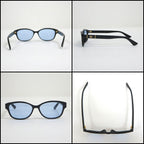 Gucci Sunglasses Acetate Black Blue Lens — view 4
