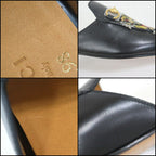 Gucci Prince Town Leather Slippers Taiga Black 35 — view 7