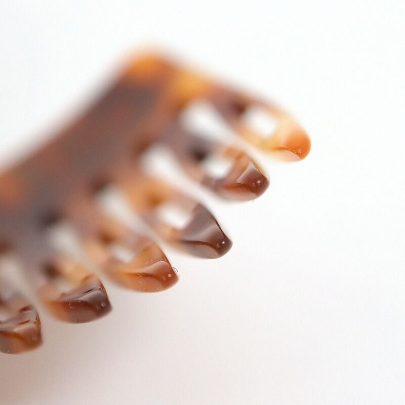 Gucci Hair Comb Brown Rhinestone Plastic — view 5