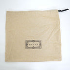 Gucci Clutch Logo Star Leather Silver White Gold — view 8