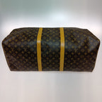 Louis Vuitton Monogram Keepall 60 Boston Bag Brown — view 3