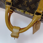 Louis Vuitton Monogram Keepall 60 Boston Bag Brown — view 5