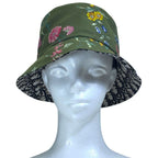 Dior Teddy-d Oblique Trotter Bucket Hat Reversible Khaki — view 9