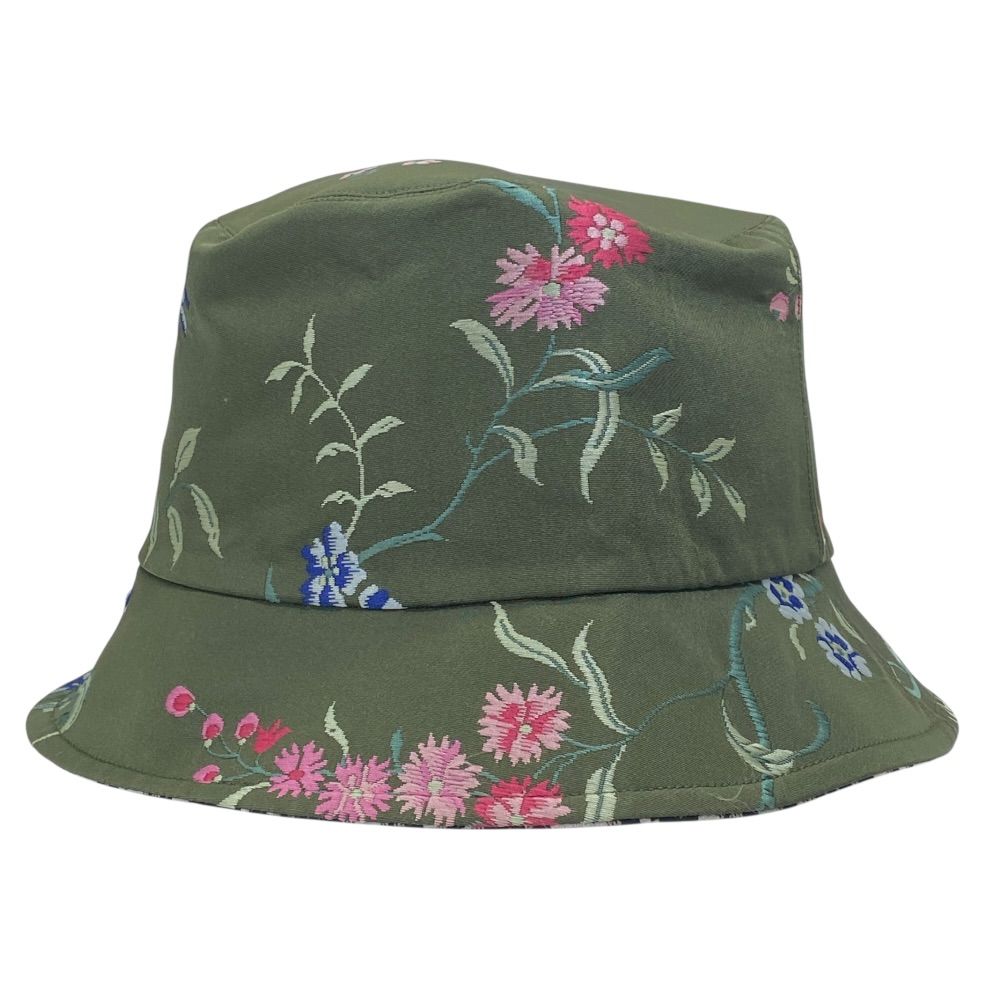 Dior Teddy-d Oblique Trotter Bucket Hat Reversible Khaki — view 3