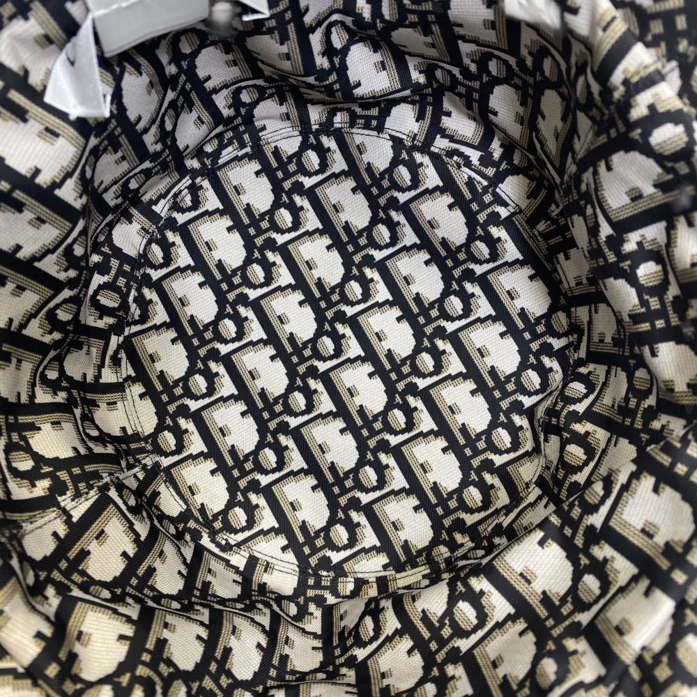 Dior Teddy-d Oblique Trotter Bucket Hat Reversible Khaki — view 7