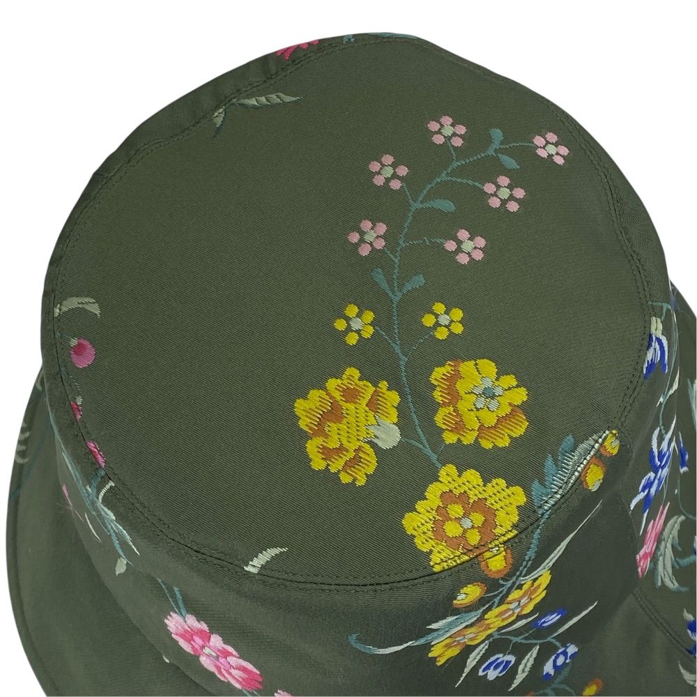 Dior Teddy-d Oblique Trotter Bucket Hat Reversible Khaki — view 5