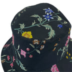 Dior Teddy-d Oblique Trotter Bucket Hat Reversible Black Gray Multicolor — view 5