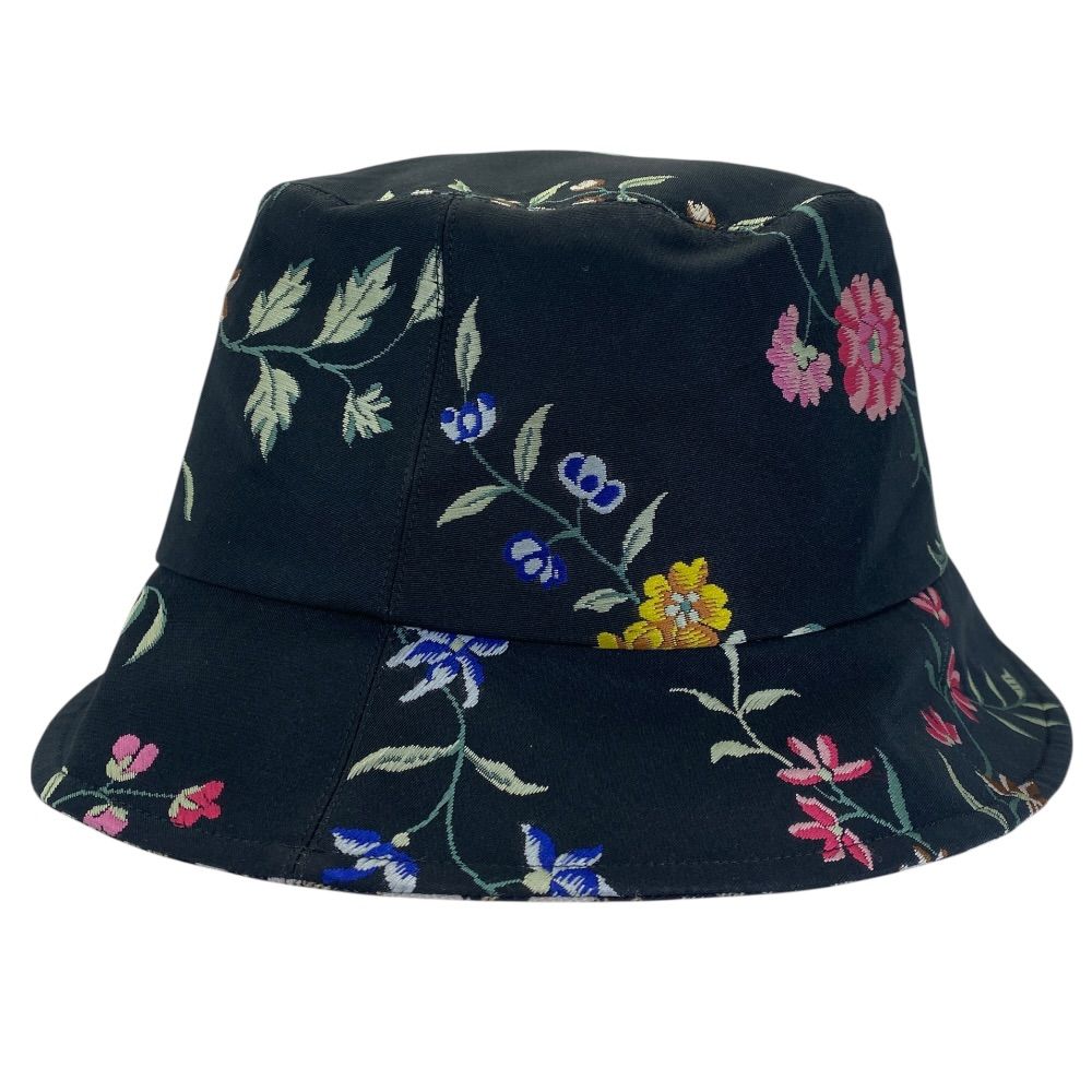 Dior Teddy-d Oblique Trotter Bucket Hat Reversible Black Gray Multicolor — view 4