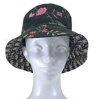 Dior Teddy-d Oblique Trotter Bucket Hat Reversible Black Gray Multicolor — view 9
