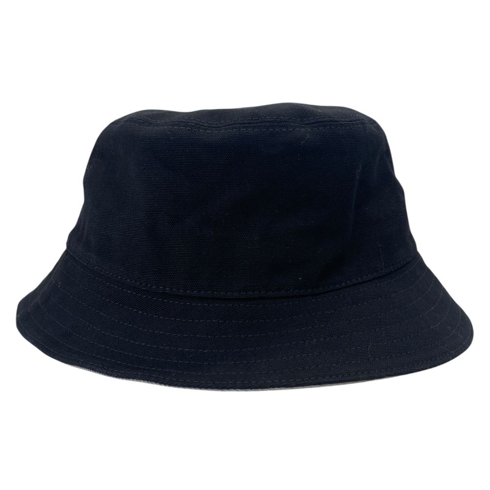 Dior Bucket Hat Bob Logo Black Cotton — view 3