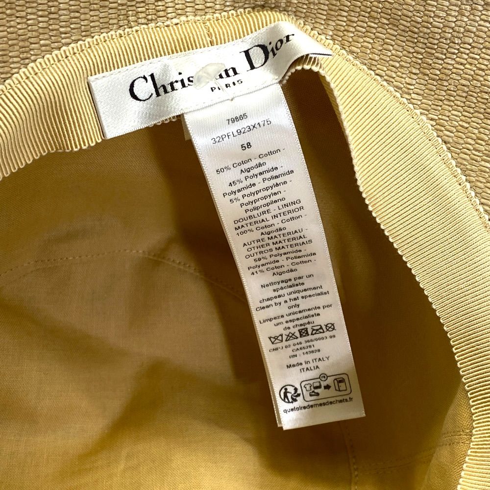 Dior D-bobby Bucket Hat Bob Flower Beige Multicolor — view 7