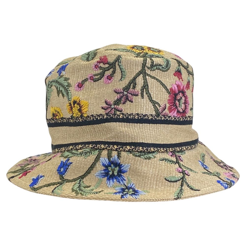 Dior D-bobby Bucket Hat Bob Flower Beige Multicolor — view 2