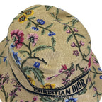 Dior D-bobby Bucket Hat Bob Flower Beige Multicolor — view 4