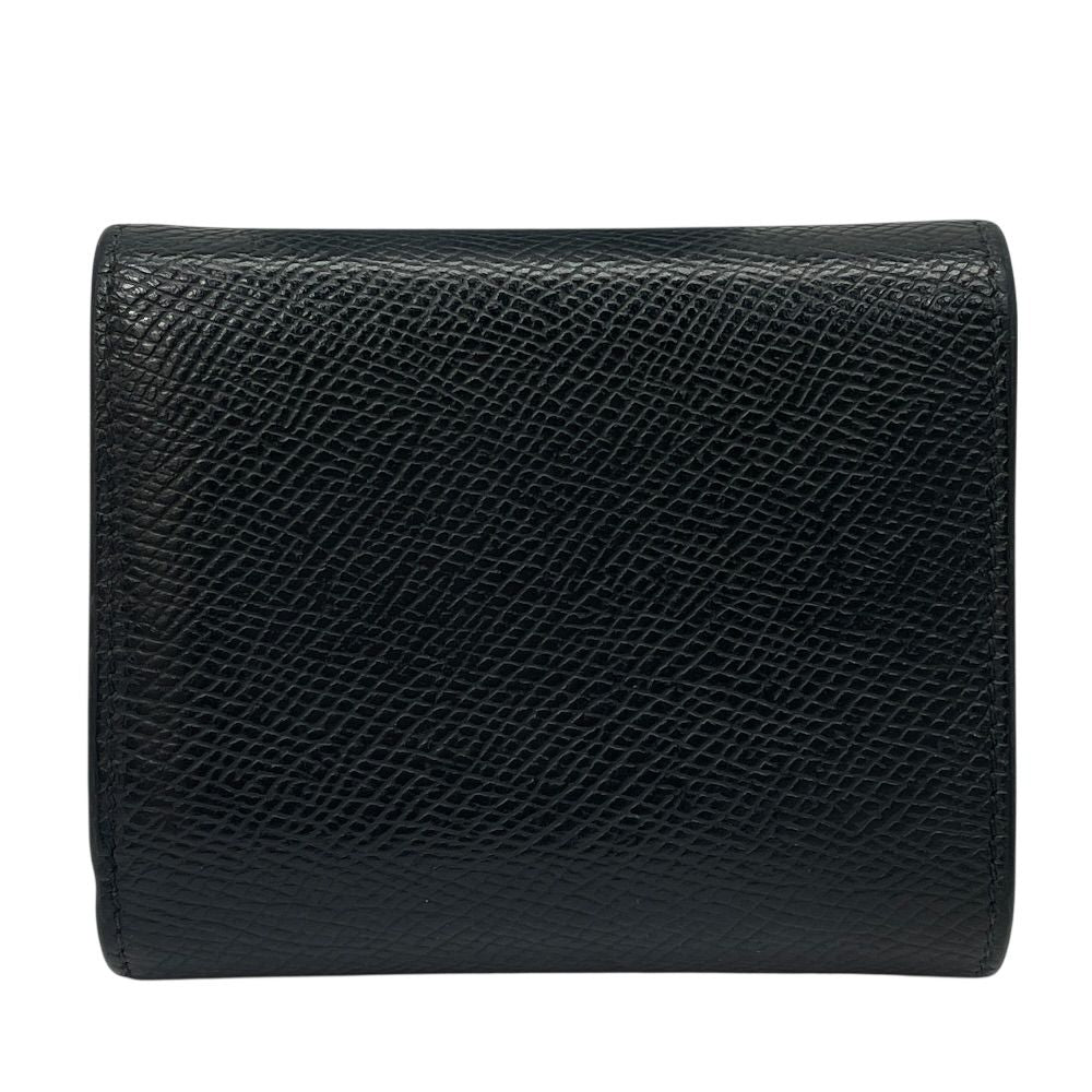 Celine Mini Trifold Wallet Compact Logo Leather — view 2
