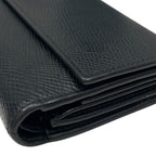 Celine Mini Trifold Wallet Compact Logo Leather — view 3