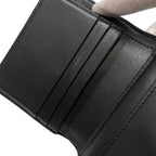 Celine Mini Trifold Wallet Compact Logo Leather — view 9