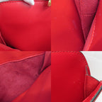 Louis Vuitton Pont Neuf Epi Castilian Red Handbag Gold — view 6