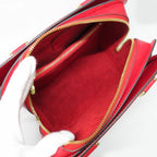 Louis Vuitton Pont Neuf Epi Castilian Red Handbag Gold — view 5