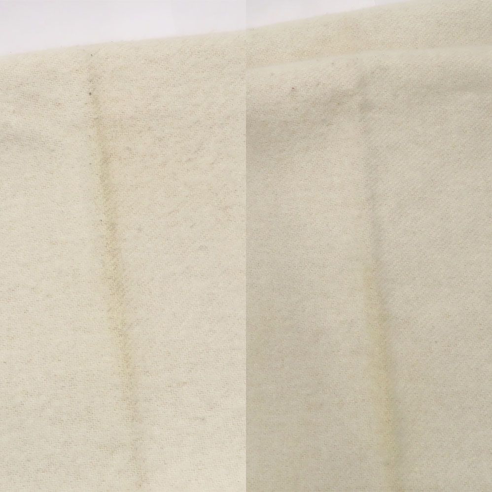 Loewe Scarf Anagram Ivory Beige Wool Cashmere Bicolor — view 7