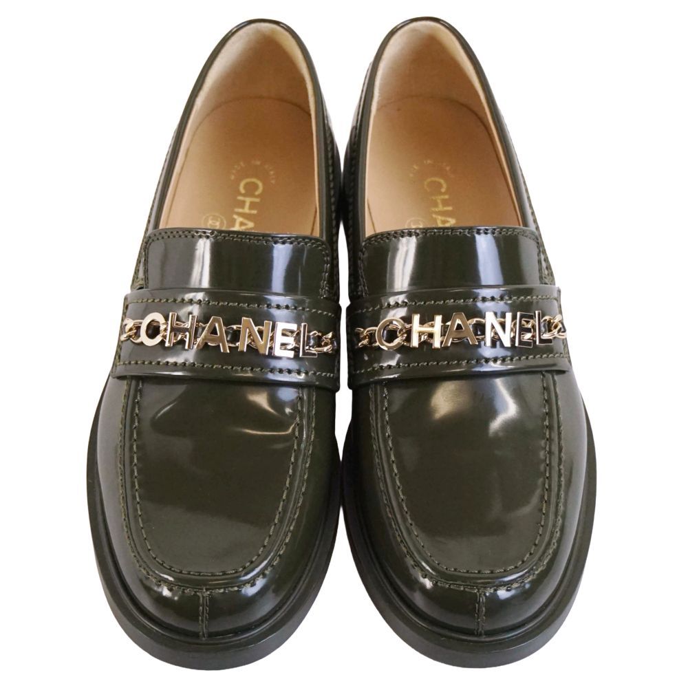 Chanel Loafers 22K Moccasins Logo — view 4