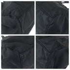 Prada Tessuto Black Nylon Leather Tote — view 3