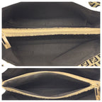 Fendi Vintage Zucchino Beige Brown Canvas Leather Mini Tote — view 8