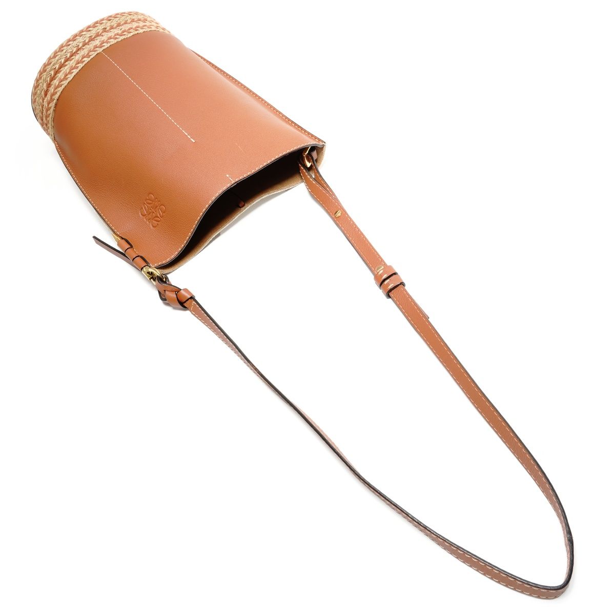 Loewe Shoulder Bag Gate Bucket Anagram Leather — view 8