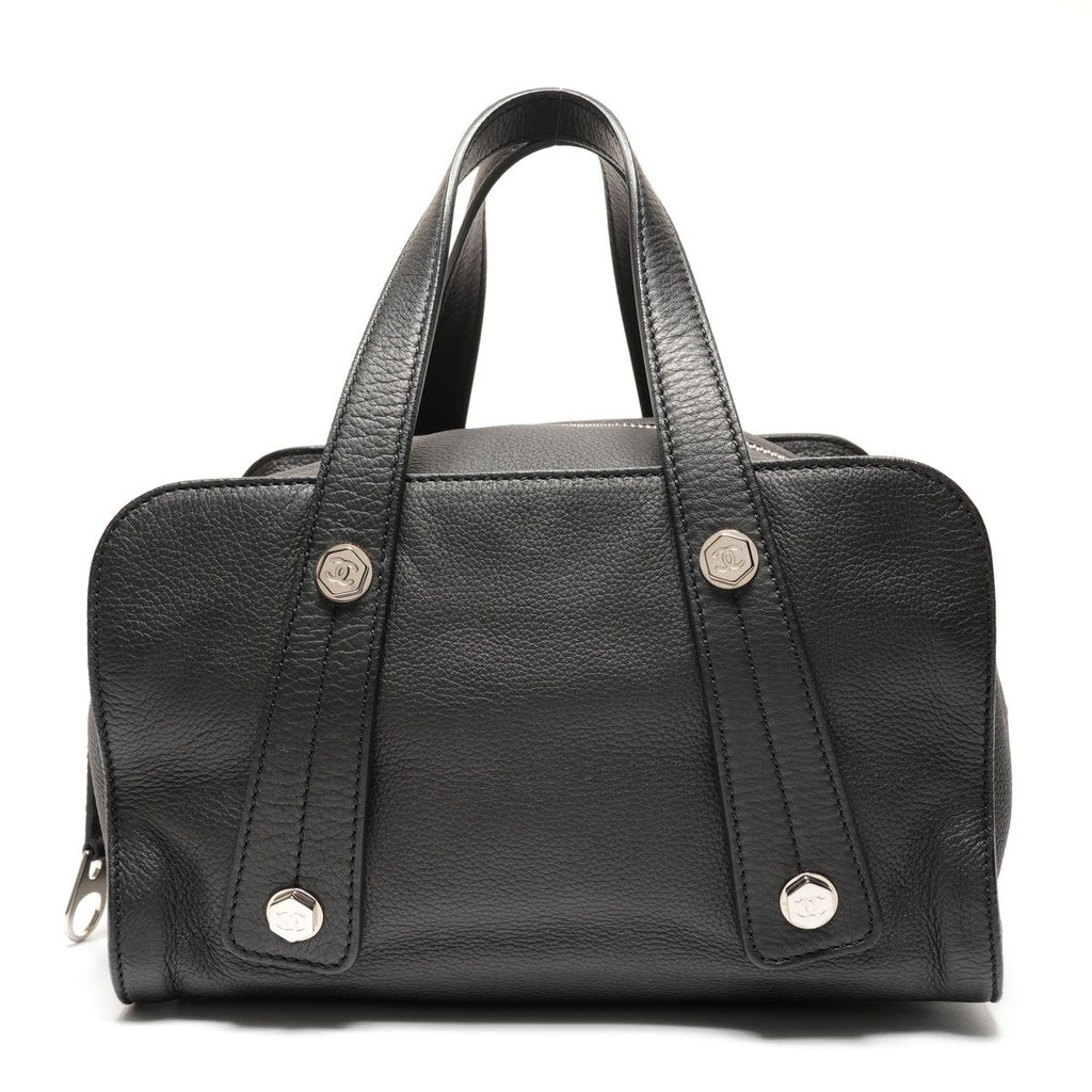 Chanel Handbag Leather Black — view 2