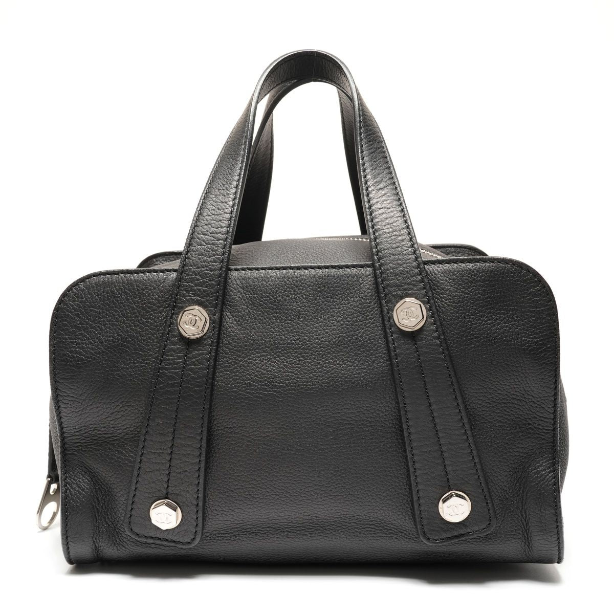 Chanel Handbag Leather Black — view 2