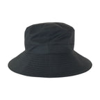 Hermes Black Silk Bucket Hat Noir — view 3