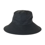 Hermes Black Silk Bucket Hat Noir — view 4