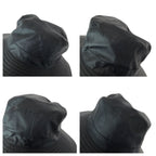 Hermes Black Silk Bucket Hat Noir — view 6