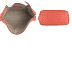 Bottega Veneta Intrecciato Pink Salmon Leather Shoulder Bag — view 9