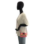 Fendi Monster Star Micro Baguette Pink Silver Shoulder Bag — view 6