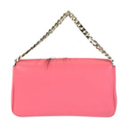 Fendi Monster Star Micro Baguette Pink Silver Shoulder Bag — view 2