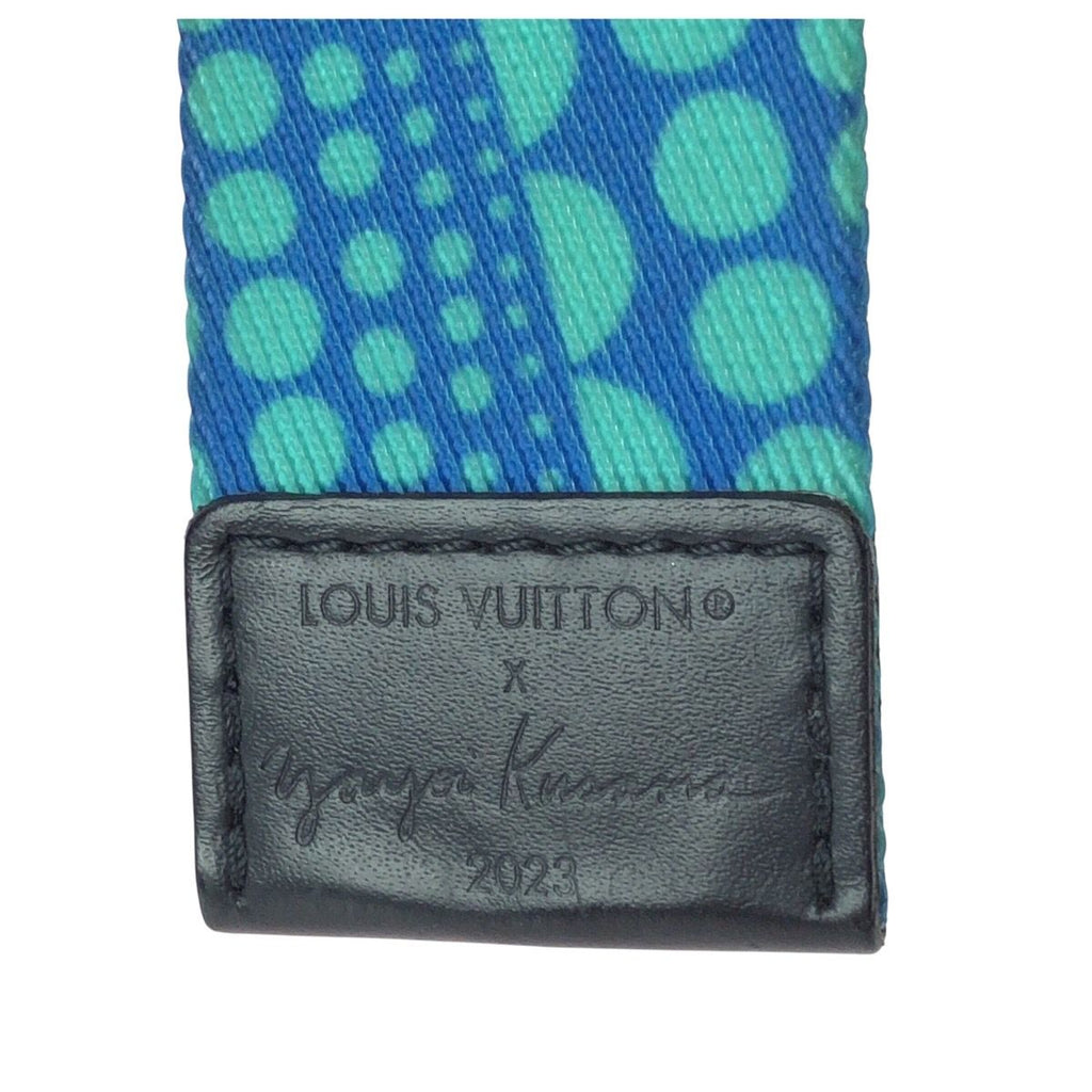 Louis Vuitton Ceinture LV Webbing Yayoi Kusama Blue Black Textile — view 7