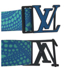 Louis Vuitton Ceinture LV Webbing Yayoi Kusama Blue Black Textile — view 5