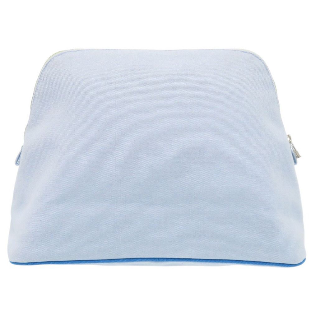 Hermes Bolide Pouch 30 GM Cotton Light Blue — view 2