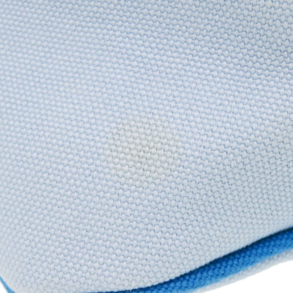 Hermes Bolide Pouch 30 GM Cotton Light Blue — view 9