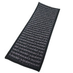 Louis Vuitton Echarpe LV Split Wool Anthracite Scarf Gray — view 2
