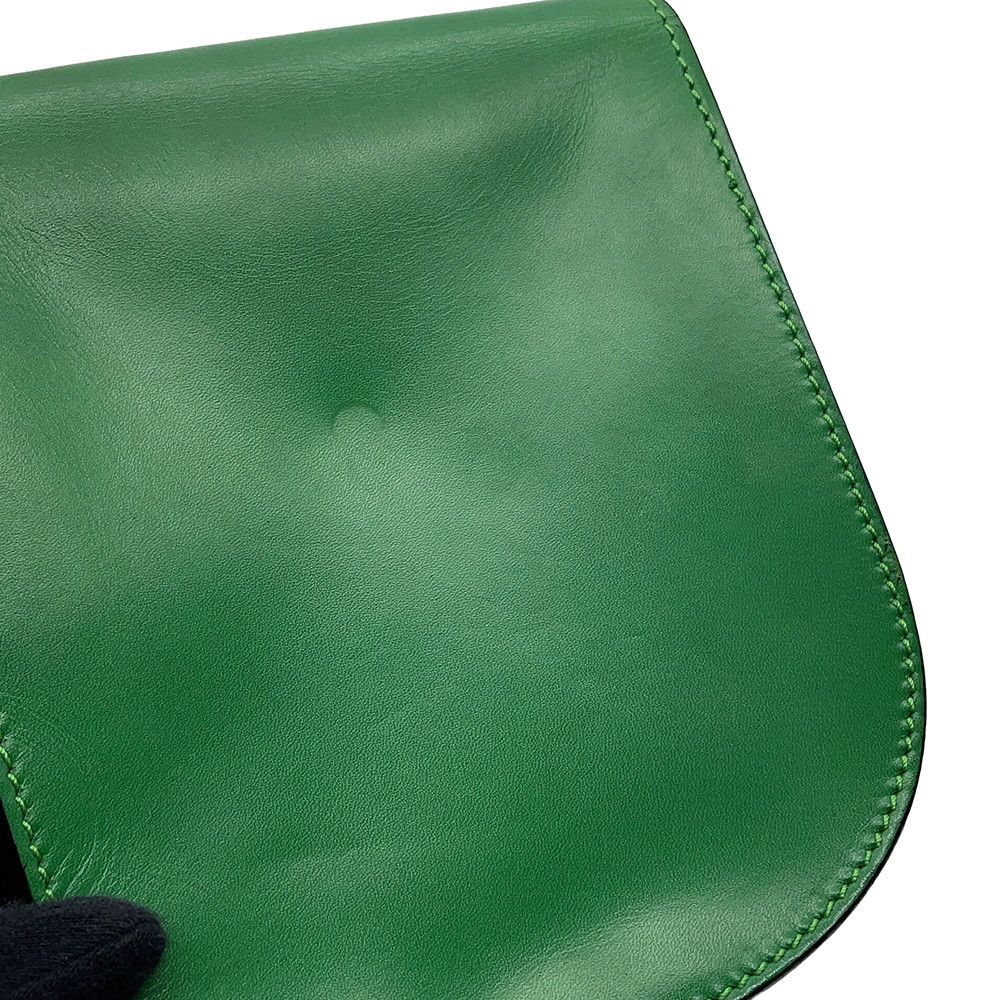 Celine Chain Shoulder Bag Star Ball Leather — view 7