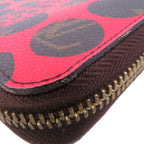 Louis Vuitton Wallet Monogram Pumpkin Dot LV YK Zippy — view 7