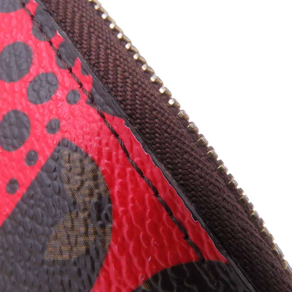 Louis Vuitton Wallet Monogram Pumpkin Dot LV YK Zippy — view 8