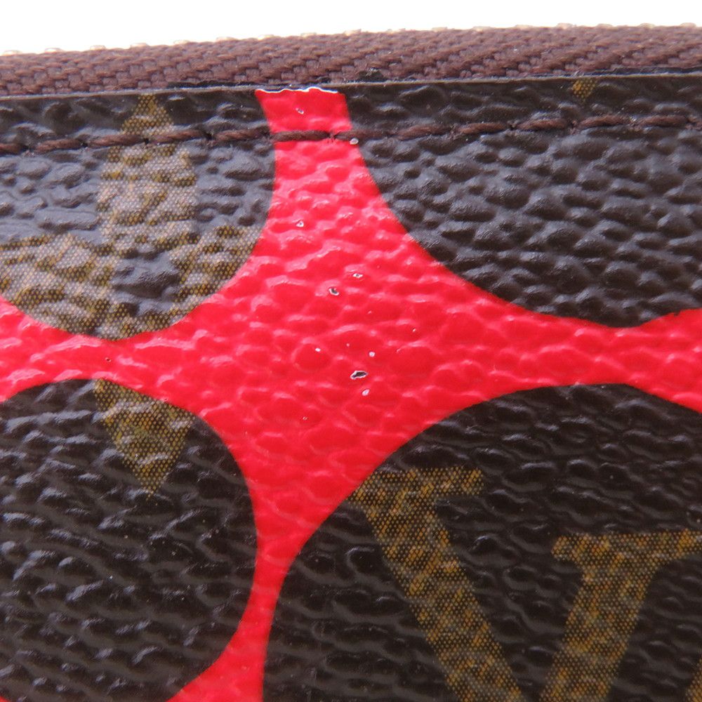 Louis Vuitton Wallet Monogram Pumpkin Dot LV YK Zippy — view 5