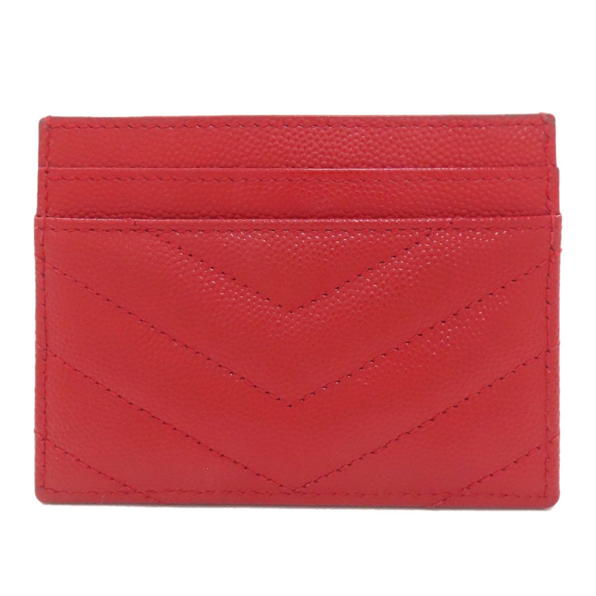 Saint Laurent Cassandra Card Case Leather — view 2